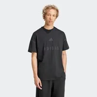 adidas Sportswear T-Shirt ALL SZN GRAPHIC sportliche Passform, Rundhalsausschnitt, mit Logo auf der Brust