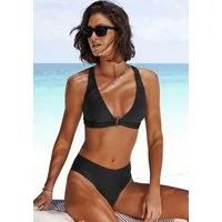 LASCANA Triangel-Bikini mit Zierdetail im Ausschnitt
