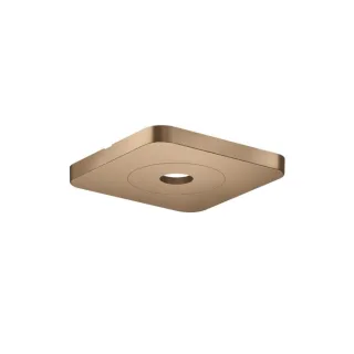 hansgrohe Axor Citterio C Deckenrosette 28802300 120/120 softsquare, Polished Red Gold