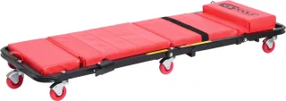 KS Tools Fahrbare Liege und Klappsitz, 1200x420mm - 500.8000