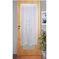 HOME WOHNIDEEN Türvorhang ALEGRA (1 St), Stangendurchzug, halbtransparent