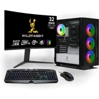 ANKERMANN-PC Ryzen Gaming Bundle PC-Set (AMD Ryzen 7 8700F, GeForce RTX 5070, 32 GB RAM, 1000 GB SSD, Luftkühlung)