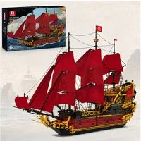 Reobrix Reobrix 66049 Revenge Segelschiff 5.666 Teile Piraten Konstruktions-Spielset, (5666 St)