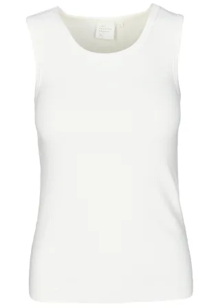 THE FASHION PEOPLE - NOS rib Top 105 warm white - Gr. - XXL