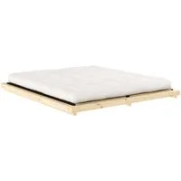Karup Design Futonbett FSC® Massivholz Futonbett, excl. Matratze, mit Lattenrost, Minimalistisches Design, ein zeitloser Klassiker für moderne Räume