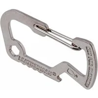 Leatherman Karabiner Leatherman Karabinerhaken Zubehör - mit Flaschenöffner - Edelstahl