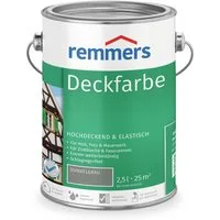 Remmers Wetterschutzfarbe Deckfarbe anthrazitgrau (RAL 7016) 2,5 Liter, für viele Untergründe, hochdeckend, wetterfest
