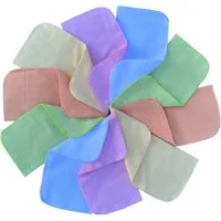 Babymajawelt Waschlappen Ultraweiche Baby Waschlappen Molton Tücher 25x25cm, Baumwolle (10-St), Nachhaltig, DIY-Feuchttücher, Wiederverwendbar, Babyausstattung