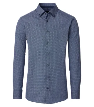 VENTI - Businesshemd blau - Gr. - 40
