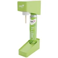 SodaTASTE Wassersprudler SodaTASTE UNO Wassersprudler Set inkl. Flasche & CO2-Zylinder, (Wassersprudler, CO₂-Zylinder, 1-Liter-Wasserflasche, Abtropfhalterung), Kompatibel mit Standard-Drehgewinde