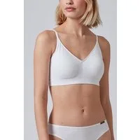 Skiny Soft-BH Cotton Essentials herausnehmbare Pads, weich, gepolstert, Baumwollmix