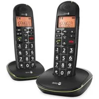 Doro PhoneEasy 100w Duo Schnurloses Mobilteil (Mobilteile: 2, Große Tasten)
