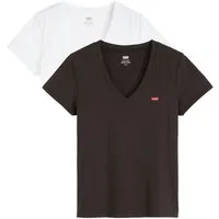 Levi's® T-Shirt VNECK TEE 2 PACK (Packung, 2-tlg)