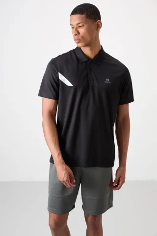 Herren Polo-Kragen Kurzarm T-Shirt