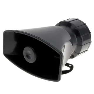 100W 7 Sound 12V 24V Car Police Vehicle Number Plate with Remote Control Warning Siren Horn for Car Truck Vehicle Motorc