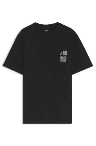 BOSS Menswear Orange - Te_Blueprint Black - Gr. - S