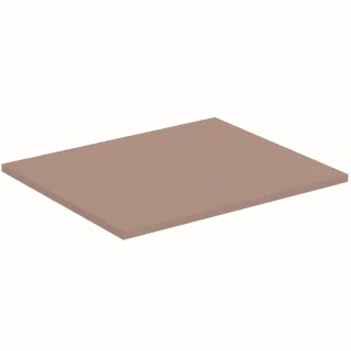 Ideal Standard Waschtischplatte i.life B ohne Ausschnitt 602x506x18mm Greige matt, T5281NH T5281NH