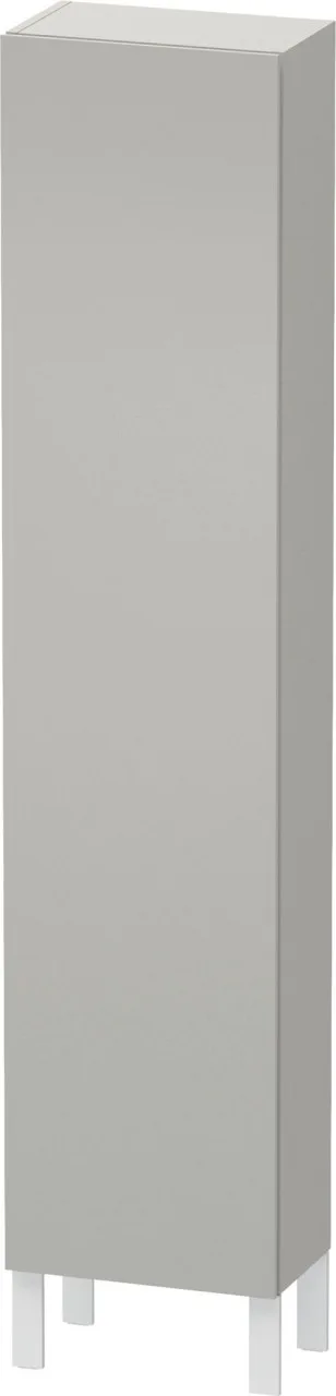 Duravit L-Cube Hochschrank Betongrau Matt 400x243x1760 mm - LC1170L0707 LC1170L0707