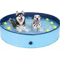 TK Gruppe Hundepool Hundepool Ø 80 cm – Hundeplanschbecken & Hundebadewanne für Hunde, (1-tlg)