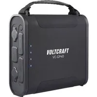 VOLTCRAFT VC-GP40 Powerbank 36000 mAh USB PD 3.0 LiFePO 4 Schwarz LED Powerbank