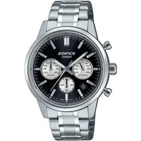 CASIO EDIFICE Chronograph EFR-575D-1AEF, Quarzuhr, Armbanduhr, Herrenuhr, Edelstahlarmband, analog, Tag