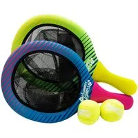 XTREM toys & sports Outdoor-Spielzeug SUMMER GAMES Neopren Ball-Kescher-Set, (4-tlg)