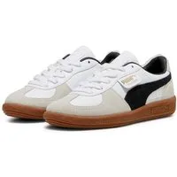 PUMA PALERMO LTH JR Sneaker mit leicht profilierter Gummisohle, mit Schnürung, sportlicher Stil