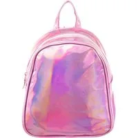 CEPEWA Cityrucksack 81208 trendiger Damen Mini-Rucksack Metallic (Stück, 1-tlg., 1), hologramm