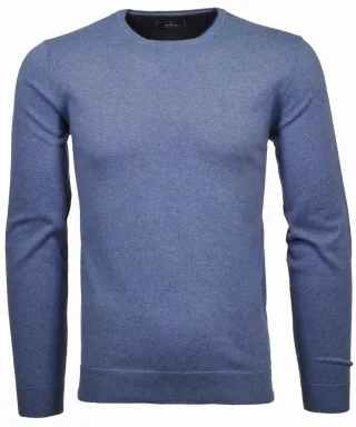 RAGMAN - Strickpullover Rundhals, Baumwolle/Kaschmir - Gr. - XXL