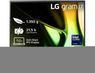 LG gram 17Z90S-G.AD7CG | 17z90s-g.ad7cg | Intel Core Ultra 7 155H / 1.4 GHz - Evo