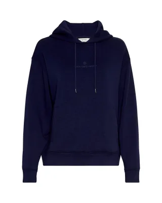 msch copenhagen - MSCHIma Q Icon Logo Hood Sweatshirt ocean cavern - Gr. - M