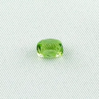 2,19 ct Peridot Chrysolith Kissenschliff Ringstein Edelstein