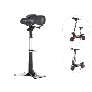 Electric Scooter Saddle Seat Professional Breathable 43-60cm Adjustable High Shock Absorbing Folding Chair Cushion for L