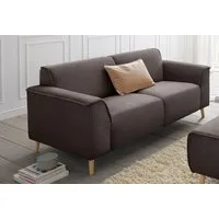 Home affaire 2,5-Sitzer Janek Scandic Design, elegant und zeitlos, mit Federkern und Keder in scandinavischem Design