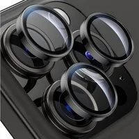 MSM Displayschutzglas 3X Linsenglas für Apple iPhone 15 Pro / 15 Pro Max Schutz Panzerfolie