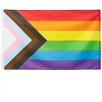 Boland Kostüm Fahne Regenbogen Progress