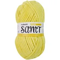 myboshi Samt Wolle, Chenille Garn Häkelwolle, 100 m (1-St., Samt Wolle Original Chenille Garn), Uni