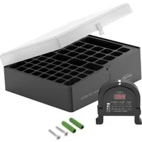 ANSMANN AG Batteriebox inkl. Tester für 56 Batterien AAA, AA, 9V Akku