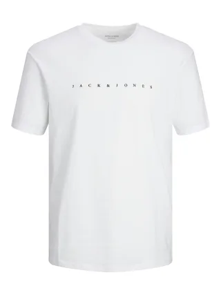 JACK&JONES - JJESTAR JJ TEE SS NOOS JNR White - Gr. - 176