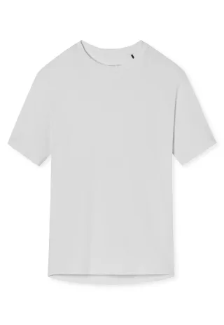 SCHIESSER - T-Shirt grau-mel. - Gr. - 40