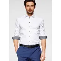 OLYMP Businesshemd No. Six super slim super slim, Comfort Stretch, bügelleicht