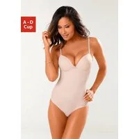 LASCANA Push-up-Body für ein tolles Dekolleté aus seidiger Microfaser, Basic Dessous