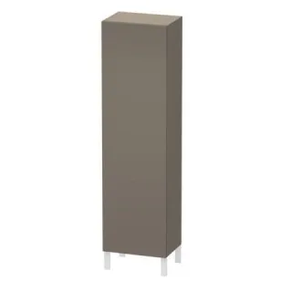 Duravit L-Cube Hochschrank Flanell Grau Seidenmatt 500x363x1760 mm - LC1181R9090 LC1181R9090
