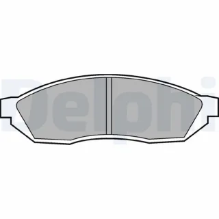 Delphi Bremsbel?ge vorne Honda Civic Suzuki Alto Carry Super