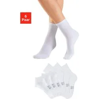 H.I.S Sportsocken Sneaker Socken und Tennissocken für Damen und Herren (Packung, 6-Paar, Fitness Pack) mit zwei Längen in einer Packung, Baumwoll- Mischung