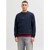Jack & Jones Sweatshirt JORNORREBRO EMB SWEAT CREW NOOS mit Logo Print