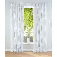 OTTO home Gardine Dimona (2 St), Kräuselband, transparent, Voile, 2er-Set, Bestseller, Polyester, Wellen