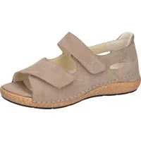 Waldläufer K-Heliett Sandale, Sommerschuh, Sandalette, Keilabsatz, in Komfortweite K (extraweit)