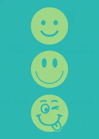 Geschirrtuch SMILEY´s