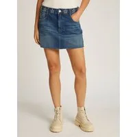 Tommy Jeans Jeansrock STUDDED DENIM MINI SKIRT AI9057 mit Strass-Details